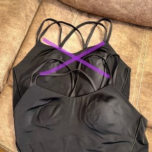 Lululemon Like a cloud Longline Bra size 10 Black, 1 bra